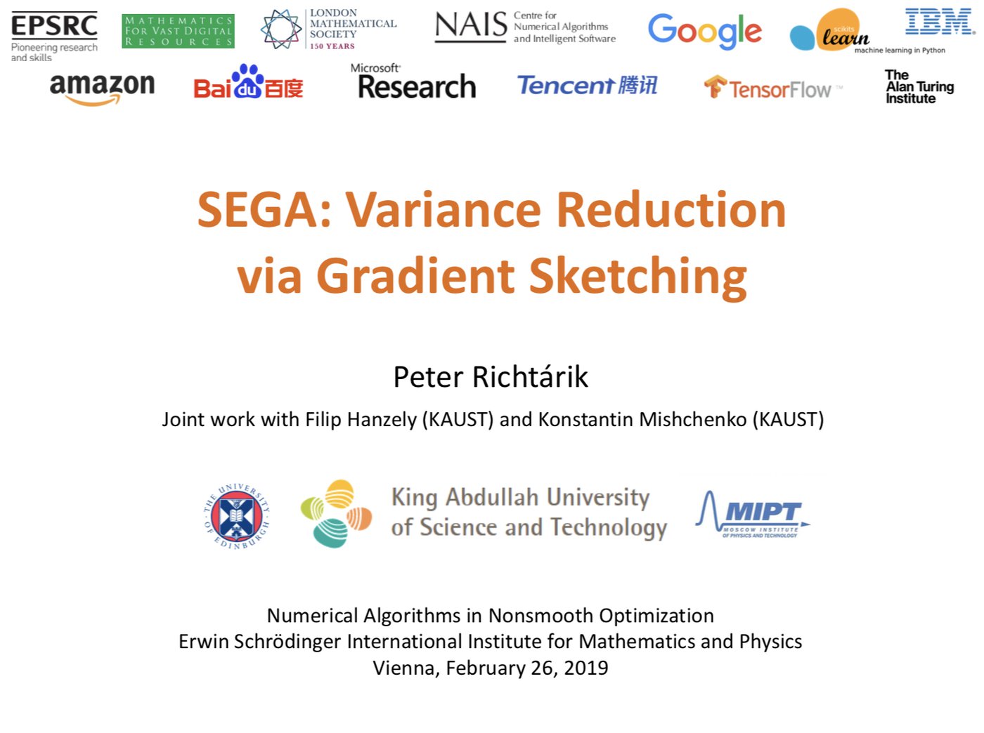 Click to download the
slides